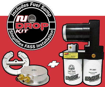 FASS 01-16 Chevy Duramax 250gph No Drop Titanium Fuel System