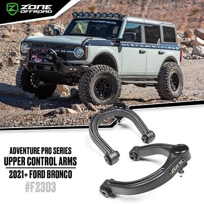 Zone Offroad 2021 Ford Bronco Upper Control Arm Kit