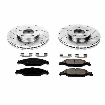 Power Stop 03-04 Ford Mustang Front Z23 Evolution Sport Brake Kit w/Calipers