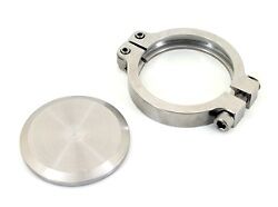 PLM Block Off Flange & Clamp For Tial 44mm MVR Wastegate EWG PrivateLabelMfg