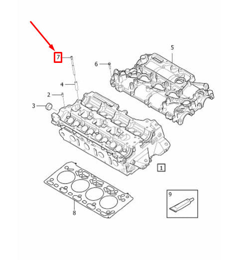 OEM Volvo - SCREW (32257422) X1