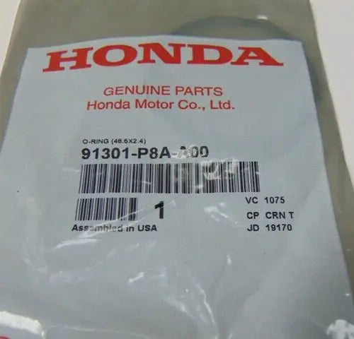 Genuine OEM Honda (48.5X2.4) O-Ring (91301-P8A-A00) X1