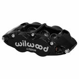 Wilwood Caliper-Narrow Superlite 6R-LH - Black 1.62/1.12/1.12in Pistons 1.25in Disc