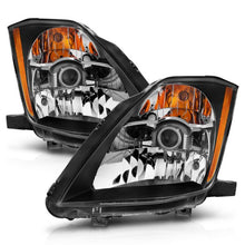 Load image into Gallery viewer, ANZO NISSAN 350Z 03-05 PROJECTOR HEADLIGHTS BLACK - 121108