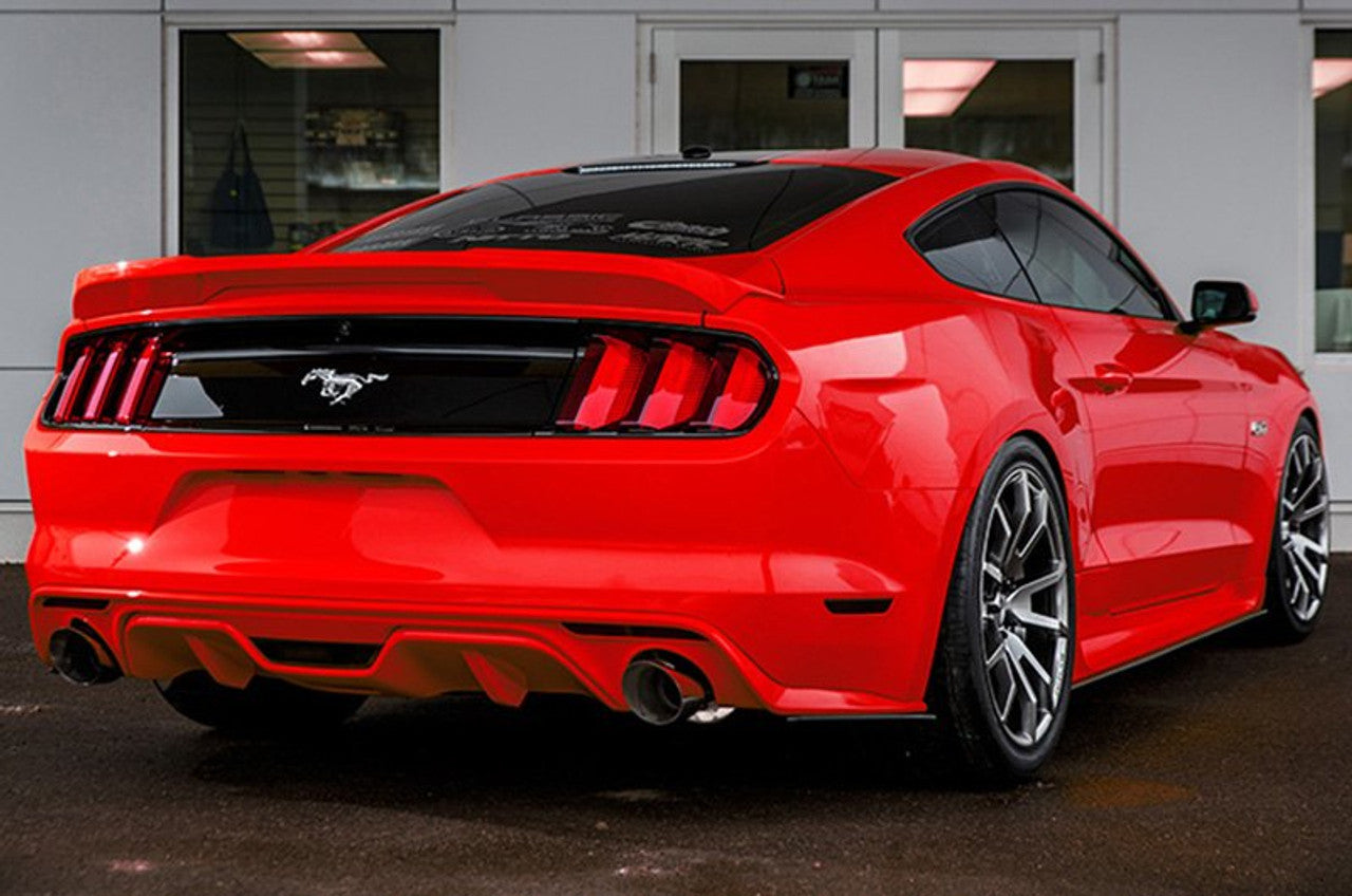 MBRP 3" Cat Back, Dual Split Rear, Street Version, 4.5" tips Aluminized Steel, Ford Mustang GT 5.0 - Coupe Only 2015 - 2017 MBRP