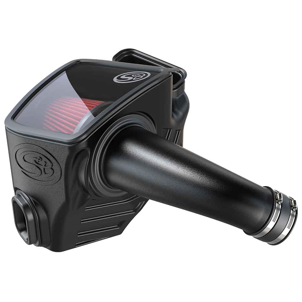 S&B Filters cotton cleanable intake for Silverado and Sierra HD