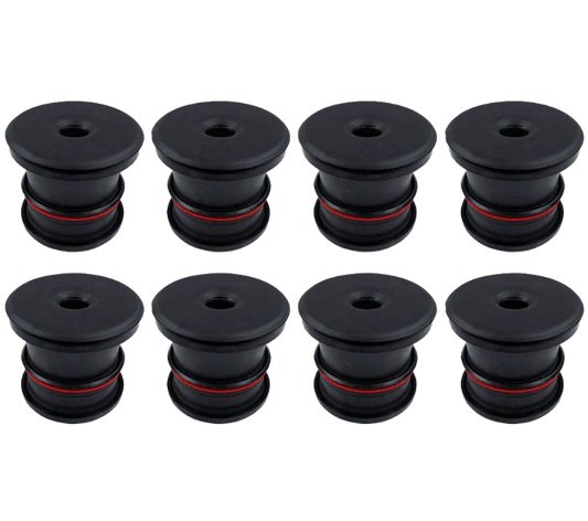 S&B Filters Silicone Body Mount Kit For 08-16 Ford F-250 F-350 Powerstroke 6.4L 6.7L Crew Cab 8 Pc S B | 81-1003