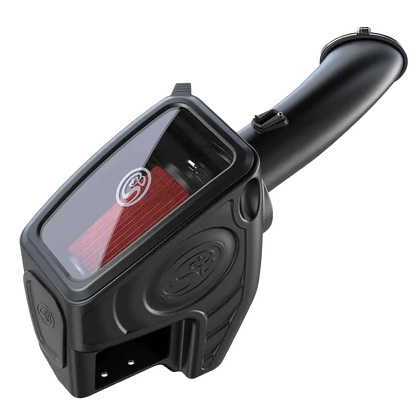 S&B Filters Cold Air Intake For 11-16 Ford F250 F350 6.7L Powerstroke Cotton Cleanable Red - 75-5104 S&B Filters