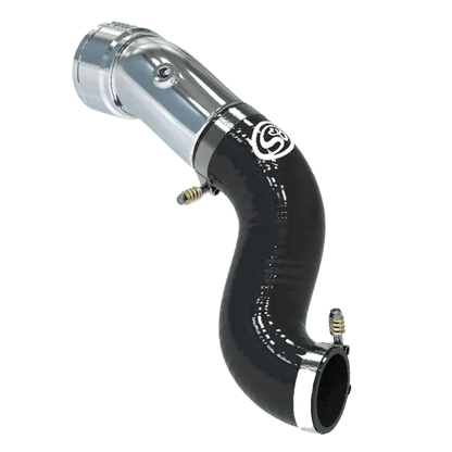 S&B Filters polished aluminum CAC pipe Ford Super Duty