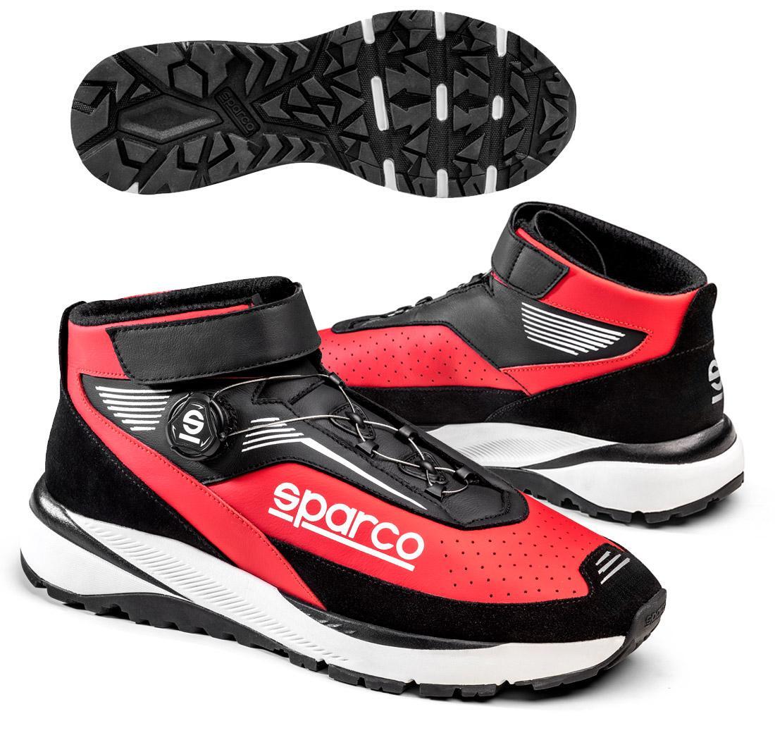 Sparco Shoe Chrono 39 Blk/Red