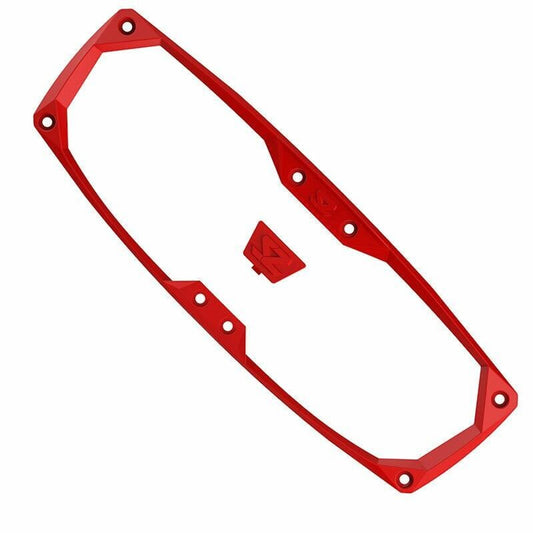 Seizmik Halo-R Bezel and Cap Kit, Red