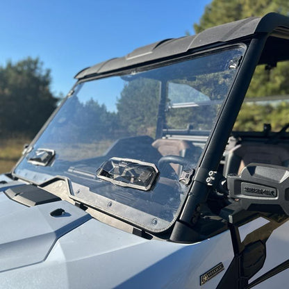 Seizmik 24+Kawasaki Ridge Ranch Tool Less Windshield - UV