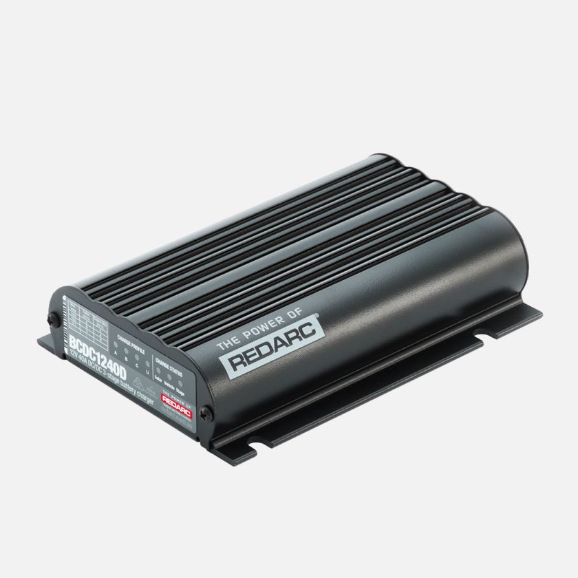 REDARC BCDC Classic 50A IN-Vehicle DC Battery Charger w/MPPT Solar Control & Smart Battery Monitor