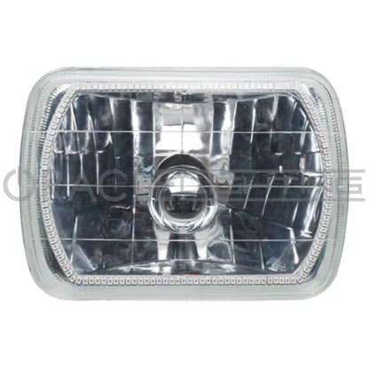 ORACLE SEALED BEAM 7X6 H6054 HEADLIGHT WITH PRE-INSTALLED SMD HALO 6908-001 - White Halo ORACLE Lighting