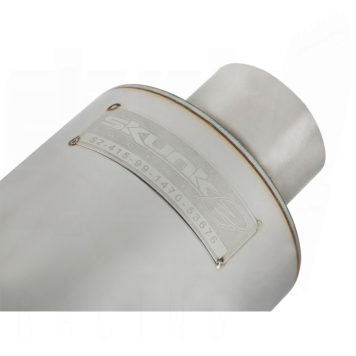 Skunk2 Universal Muffler – 2.25" Inlet / 4.00" Outlet – Super N1 Style