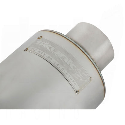 Skunk2 Universal Muffler – 2.25" Inlet / 4.00" Outlet – Super N1 Style