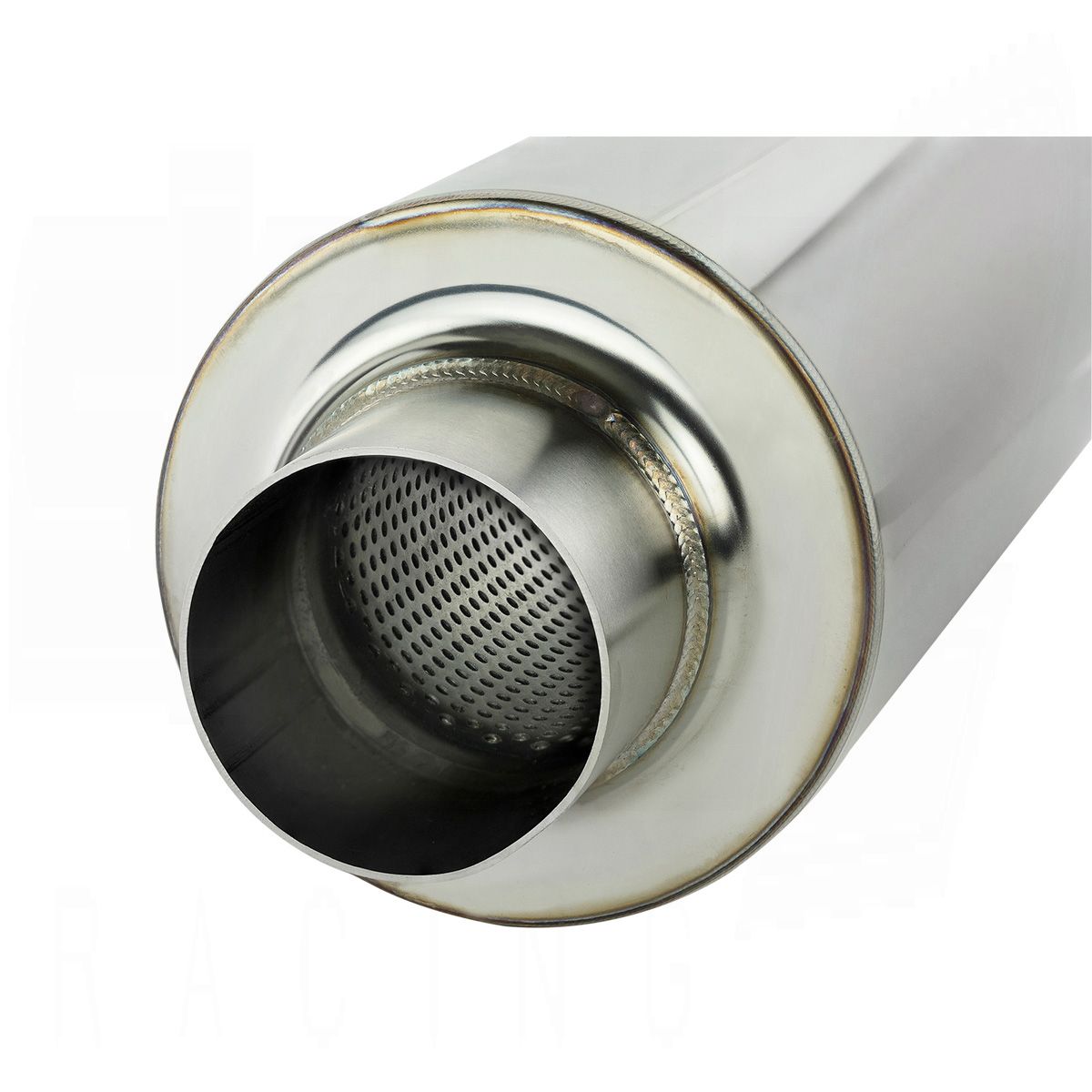 Skunk2 Universal Muffler – 2.25" Inlet / 4.00" Outlet – Super N1 Style
