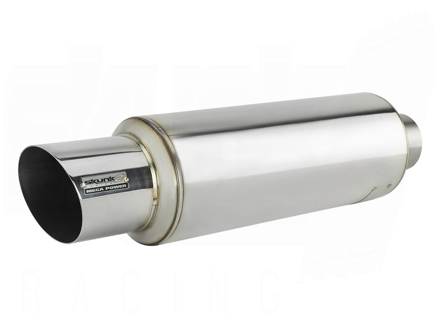 Skunk2 Universal Muffler – 2.25" Inlet / 4.00" Outlet – Super N1 Style