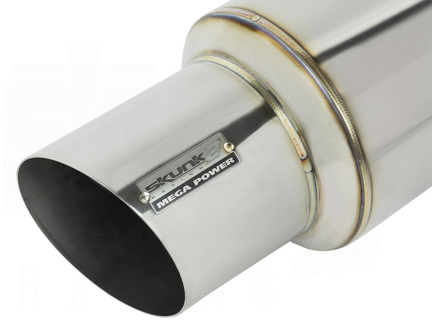 Skunk2 Universal Muffler – 2.25" Inlet / 4.00" Outlet – Super N1 Style