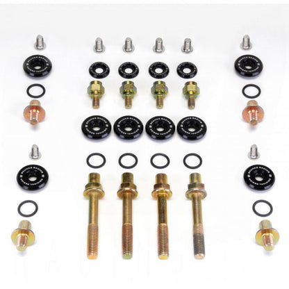 Skunk2 Low-Profile Valve Cover Hardware Kit – Honda B-Series VTEC (Clear Anodized)