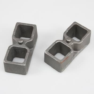 Skyjacker RBF220 2 inch rear lift blocks flat ductile iron pair