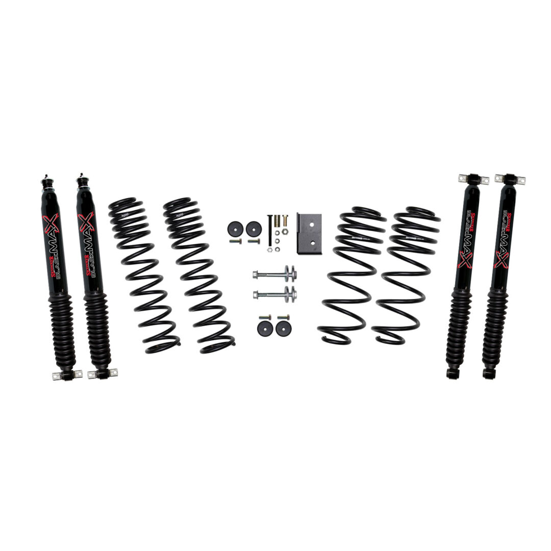 Skyjacker TJ25BPBLT 2.5 inch lift kit Jeep TJ LJ Black MAX shocks