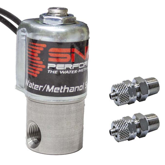 Snow Performance High Flow Water-Methanol Solenoid Upgrade Quick-Connect Fittings - SNO-40060