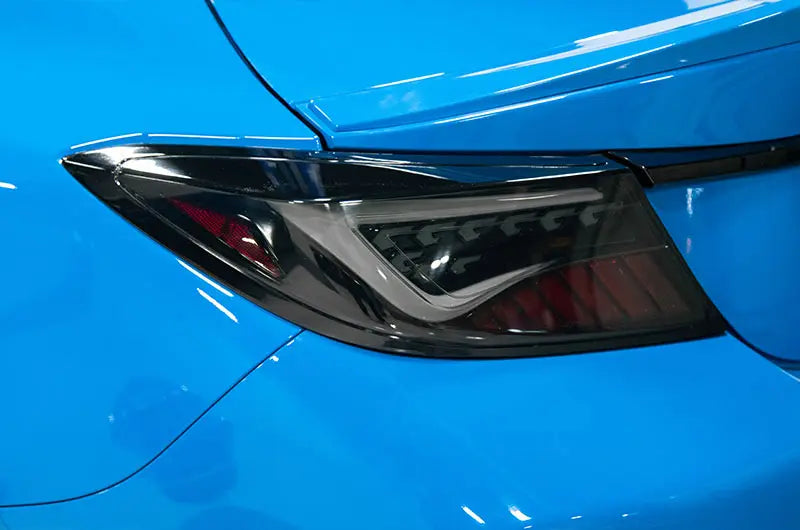 OLM "Scythe Style" LED Taillights (Smoke Lens/Black Base/White Bar) - 2022+ BRZ / GR86