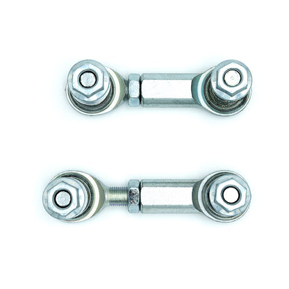 SPL RE E210 adjustable rear sway bar endlinks for Toyota GR Corolla, designed to eliminate sway bar preload and improve rear sway bar response and handling balance