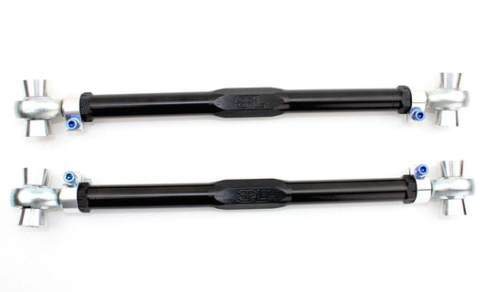 SPL RTR F8X adjustable rear traction links for BMW F8X and G8X M cars, designed to reduce wheel hop and improve rear stability under acceleration