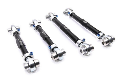 SPL RUA F3X adjustable rear upper arms for BMW F2X and F3X, designed to increase rear camber adjustment and eliminate bushing deflection