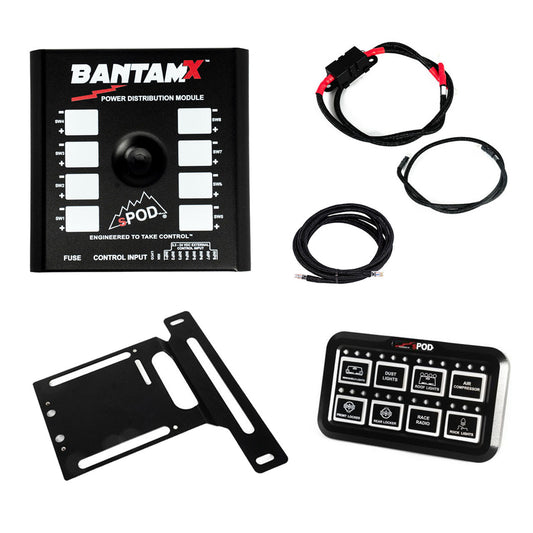 Spod BantamX HD – Jeep Wrangler JL & Gladiator JT | 2018–2024 (SKU: 870025)