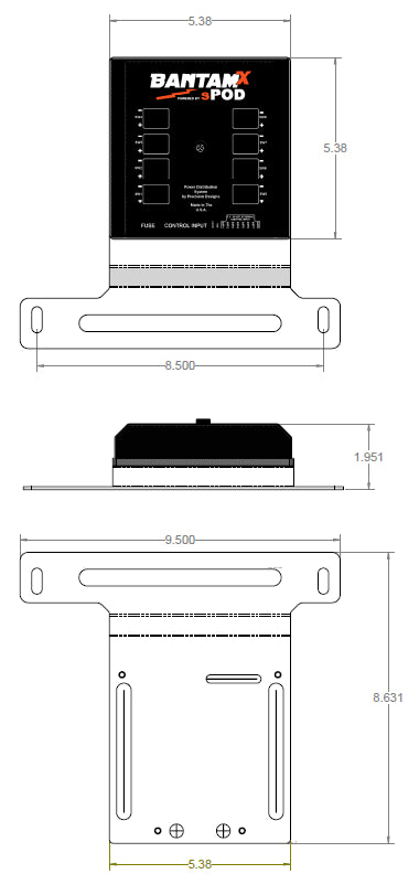 Spod BantamX HD – Jeep Wrangler JL & Gladiator JT | 2018–2024 (SKU: 870025)