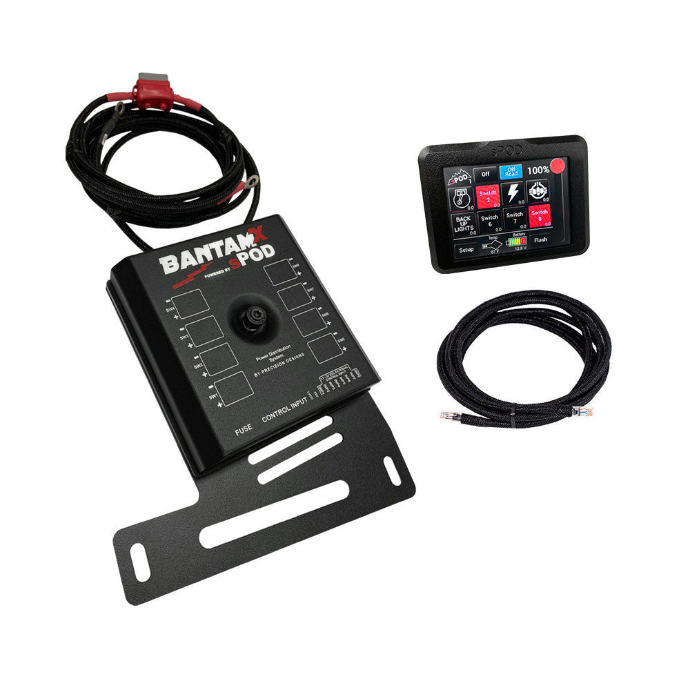 Spod BantamX with Touchscreen – Jeep Wrangler JK 2007–2018 (SKU: 870035)