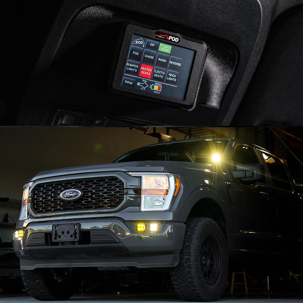 Spod BantamX with Touchscreen Vehicle Kit – Ford F-150 & Raptor (SKU: 870086)