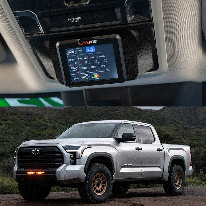 Spod BantamX Touchscreen Vehicle Kit – Toyota Tundra 2022–2025 (SKU: 870089)