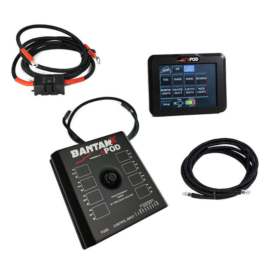 Spod BantamX with Touchscreen – Universal | 84" Battery Cable (SKU: BXTSBUNI84)