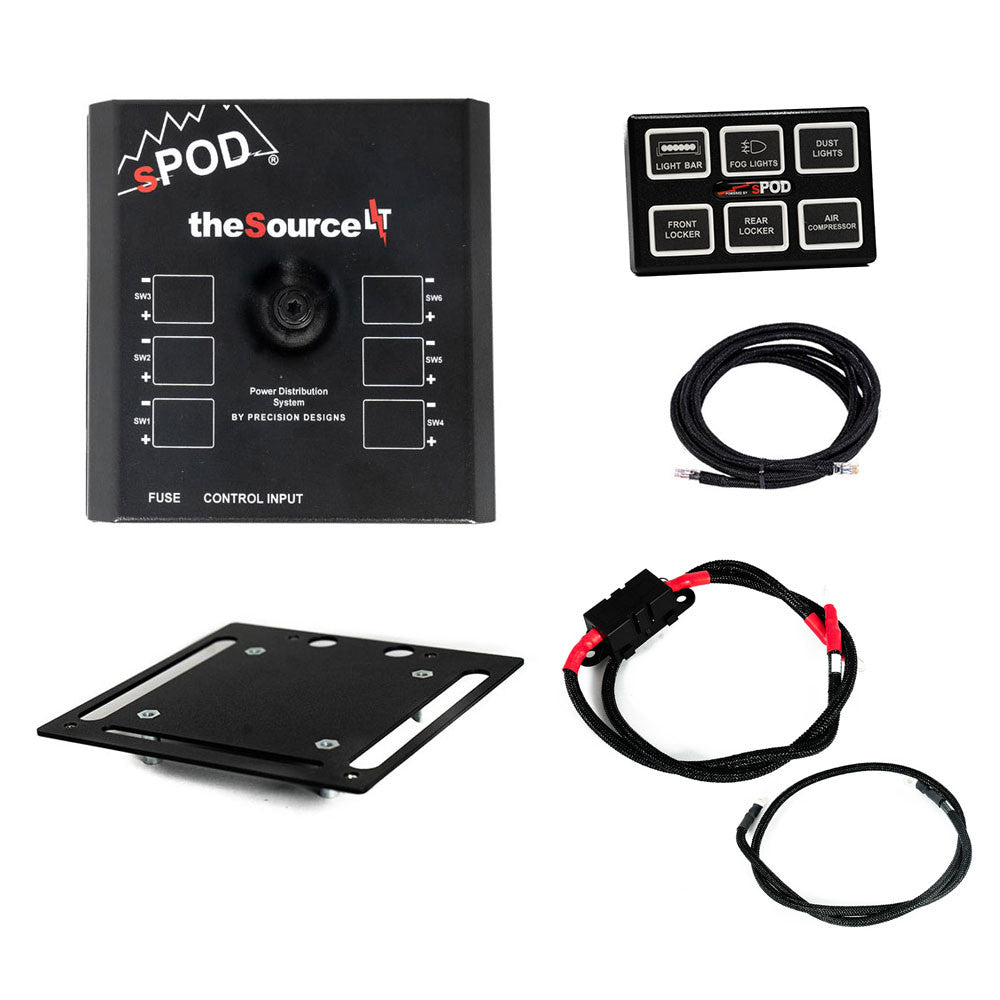 Spod SourceLT with Mini6 – Universal | 36" Battery Cable (SKU: SLM6UNI36)