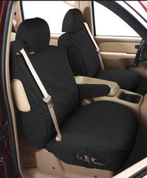 Covercraft 21-22 Honda Pilot Polycotton SeatSaver Custom Front Row Seat Covers - Charcoal