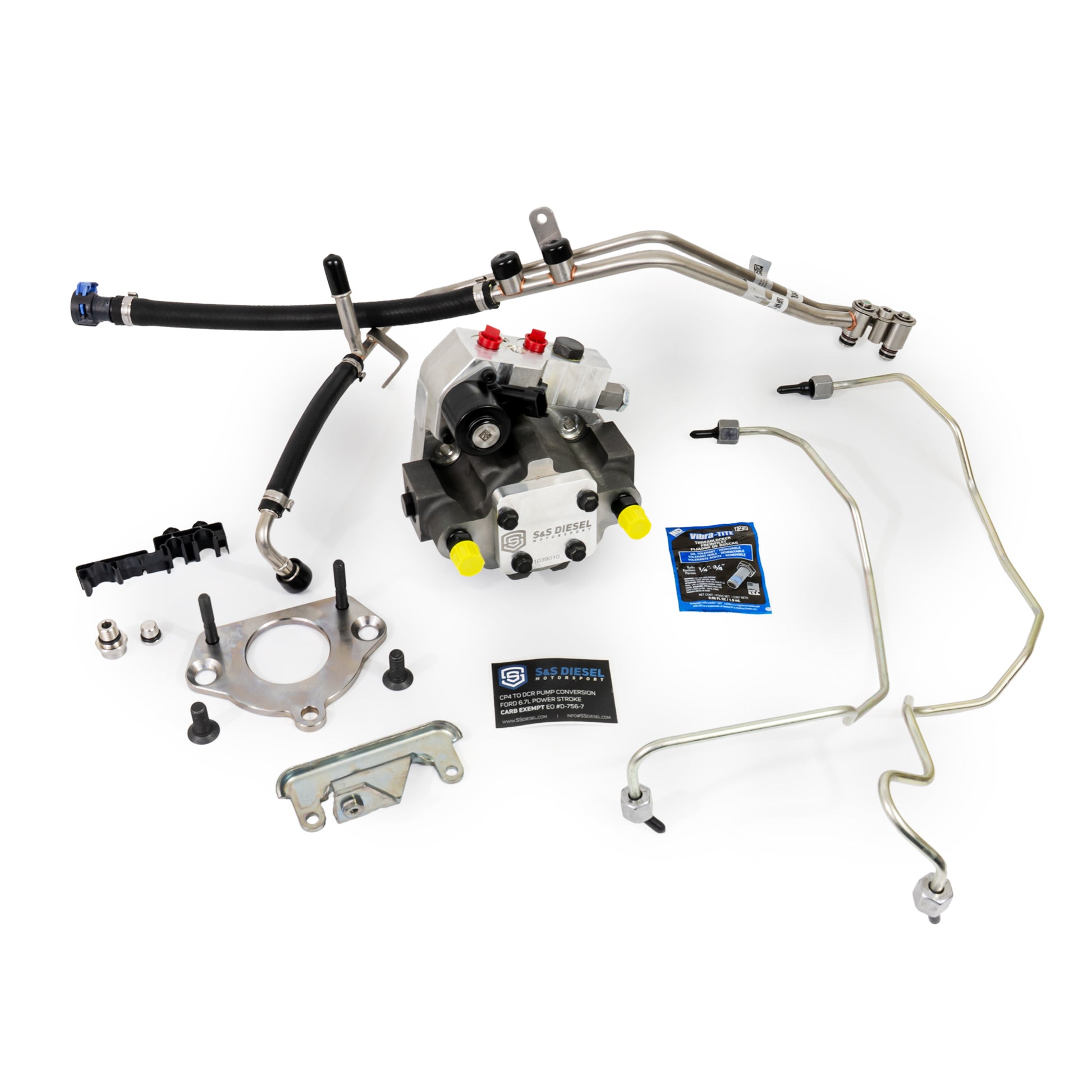 S&S Diesel Ford 6.7L Power Stroke CP4 to DCR Pump Conversion (2011-2024) | 6.7F-DCR-1
