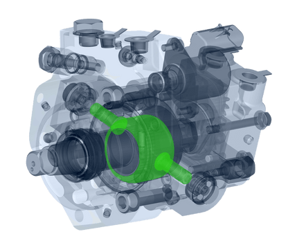 S&S Diesel Ford 6.7L Power Stroke CP4 to DCR Pump Conversion (2011-2024) | 6.7F-DCR-1