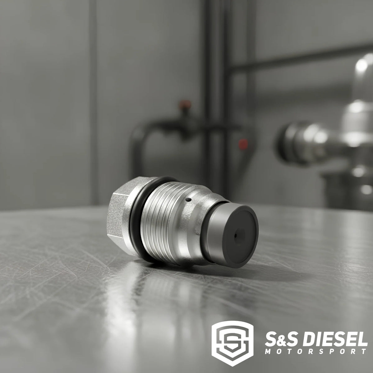 S&S Diesel 2400 Bar Internal-Return Relief Valve PRV-I-2400-1S for LLY/LBZ/LMM and 6.7-Style Rails