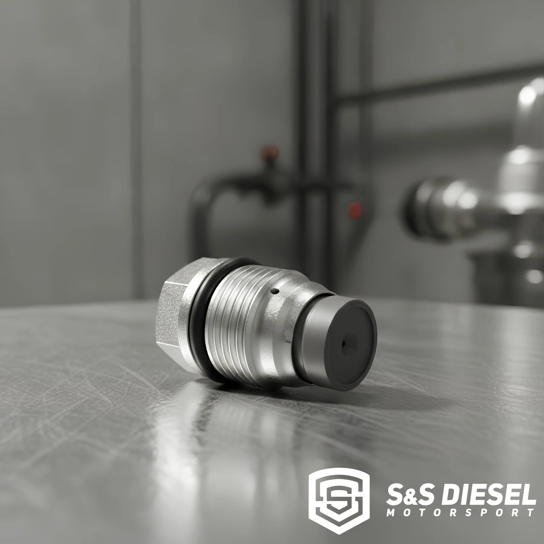 S&S Diesel 2400 Bar Internal-Return Relief Valve PRV-I-2400-1S for LLY/LBZ/LMM and 6.7-Style Rails
