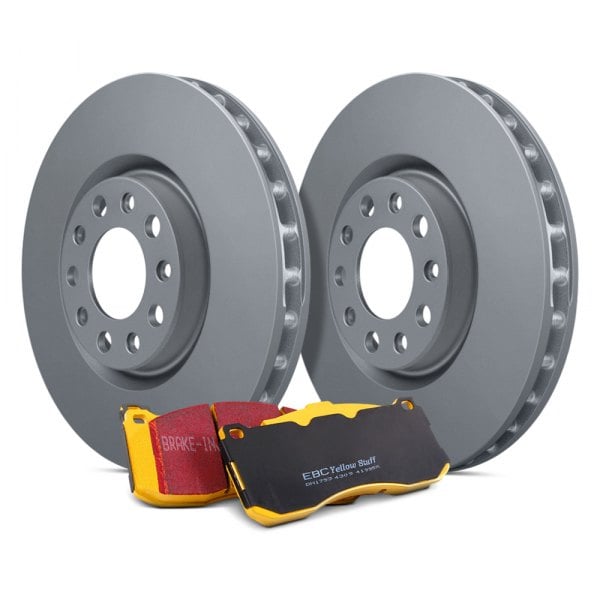 EBC Stage 13 YellowStuff Brake Pads and RK Rotors - S13KR1858