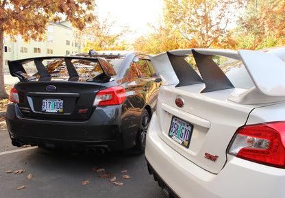 PERRIN PSP-BDY-103BK Wing Stabilizer Black for 2015–2021 Subaru WRX STI