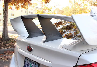 PERRIN PSP-BDY-103BK Wing Stabilizer Black for 2015–2021 Subaru WRX STI