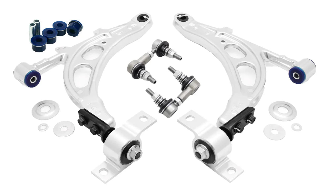 SuperPro ALOY0020K alloy front control arms for Subaru WRX & STI