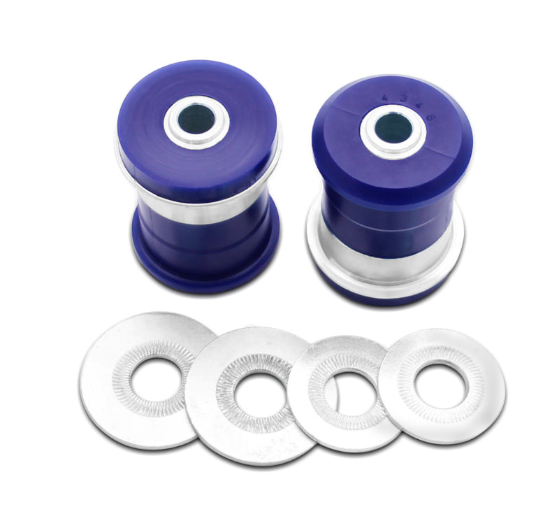 Close-up of SuperPro high-durability bushing from the SPF4346K kit for off-road applications.