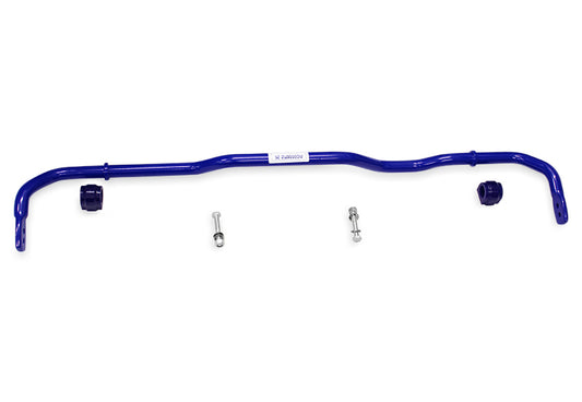 Full kit view of the SuperPro RC0006RZ-26 sway bar and hardware.