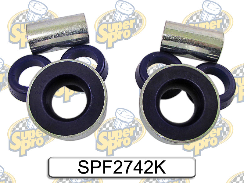 SuperPro SPF2742K polyurethane bushing installed on Toyota Celica front lower control arm.